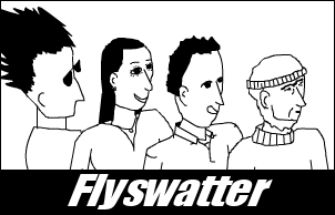 Flyswatter logo